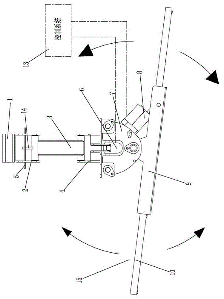 High pressure ground cleaning device of sweeper