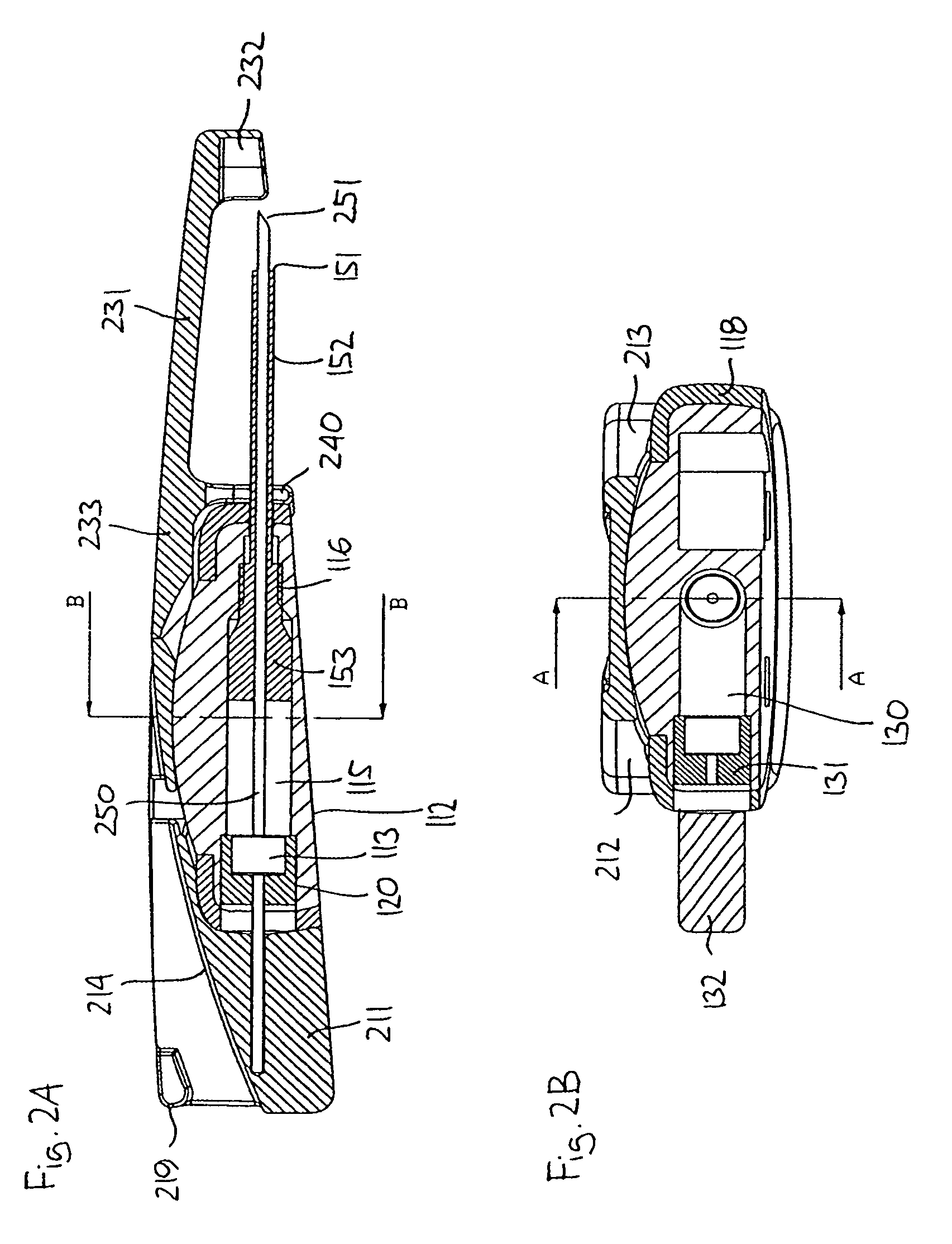Infusion device with needle shield