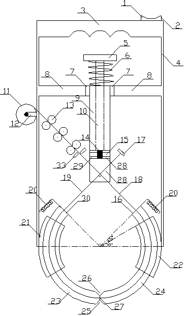 Novel reinforcing steel bar binding device