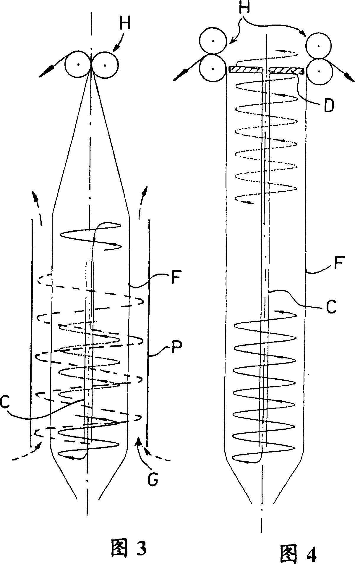 Method and apparatus for cooling extruded soft tube made of plastic film