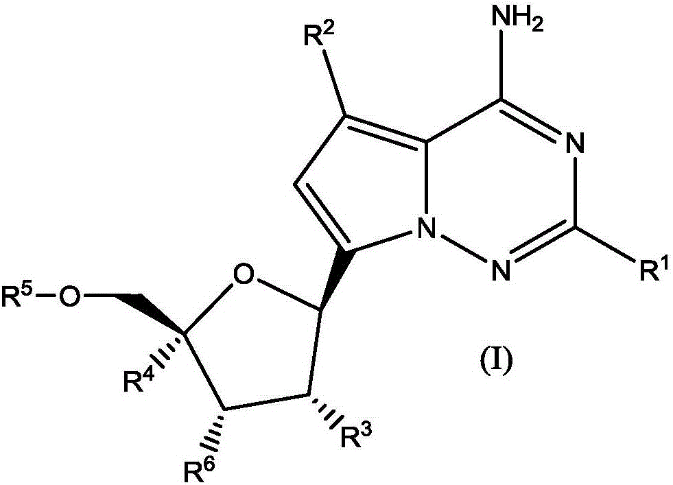 Pyrrolo [1,2,f] [1,2,4] triazines useful for treating respiratory syncitial virus infections