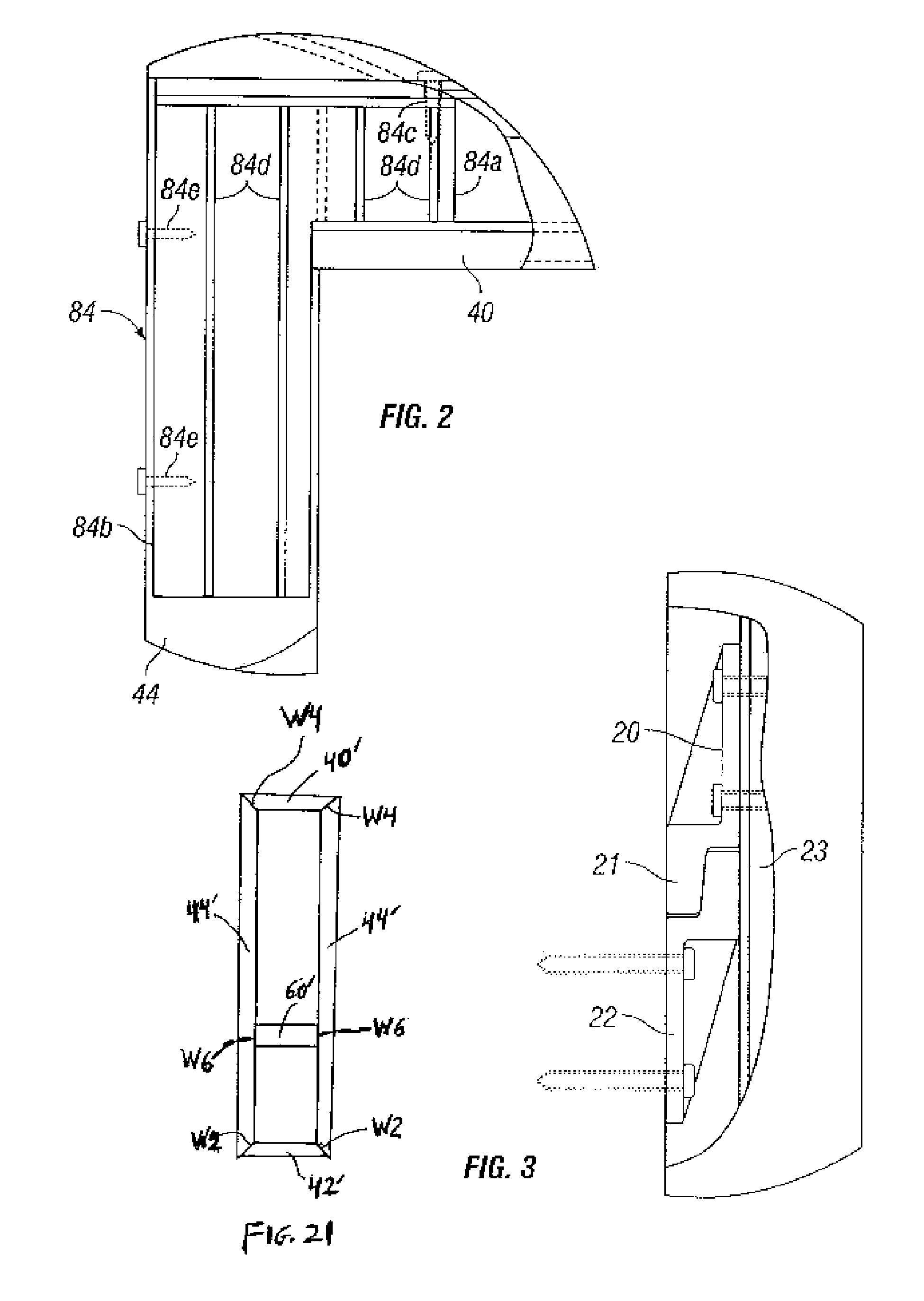 Plastic pet door assembly