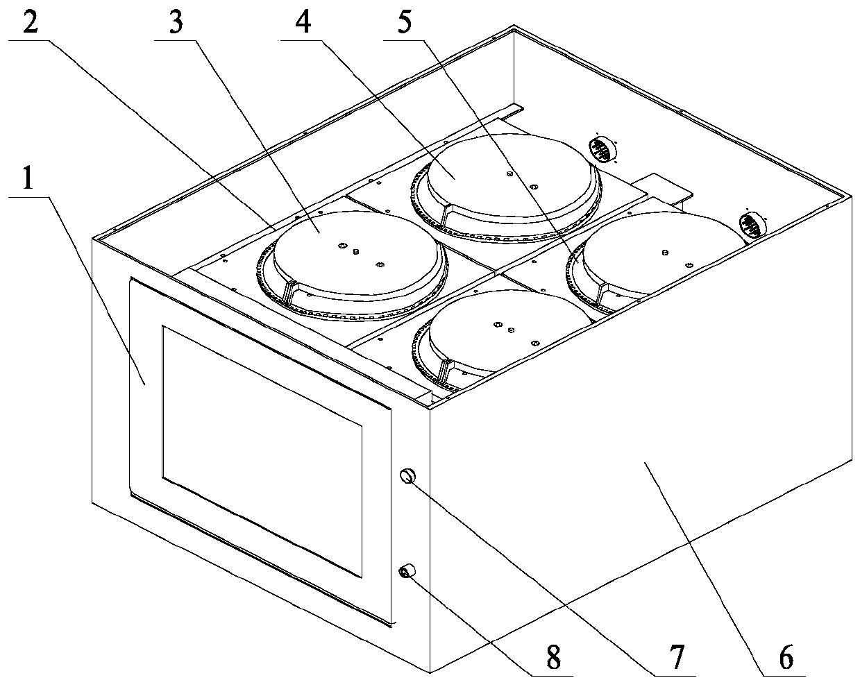 Aero-engine electrical system line automatic detection device