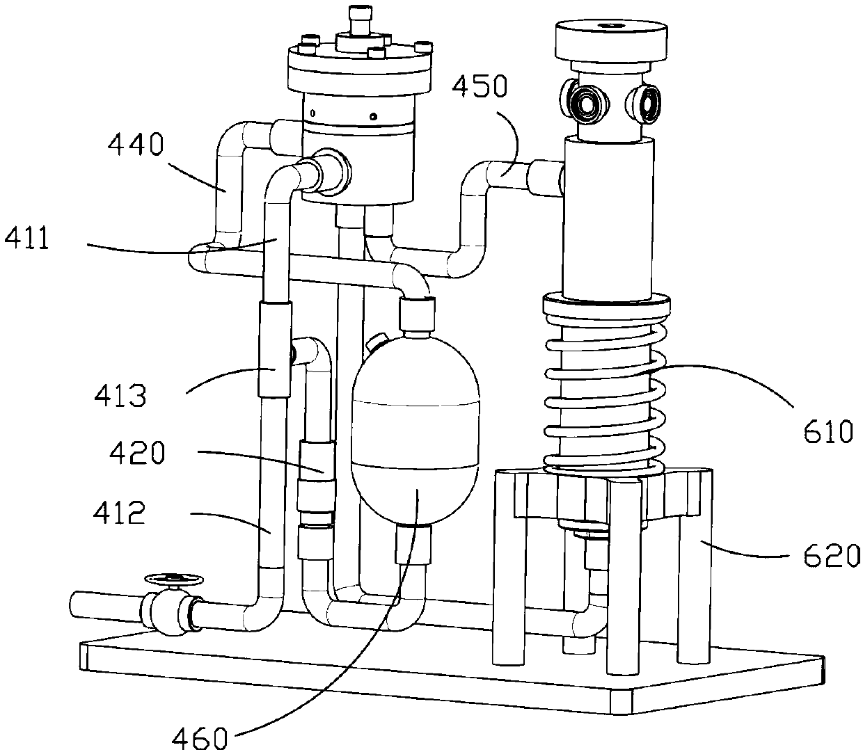 Self-expanding control method of fire hydrant based on Bernoulli's principle