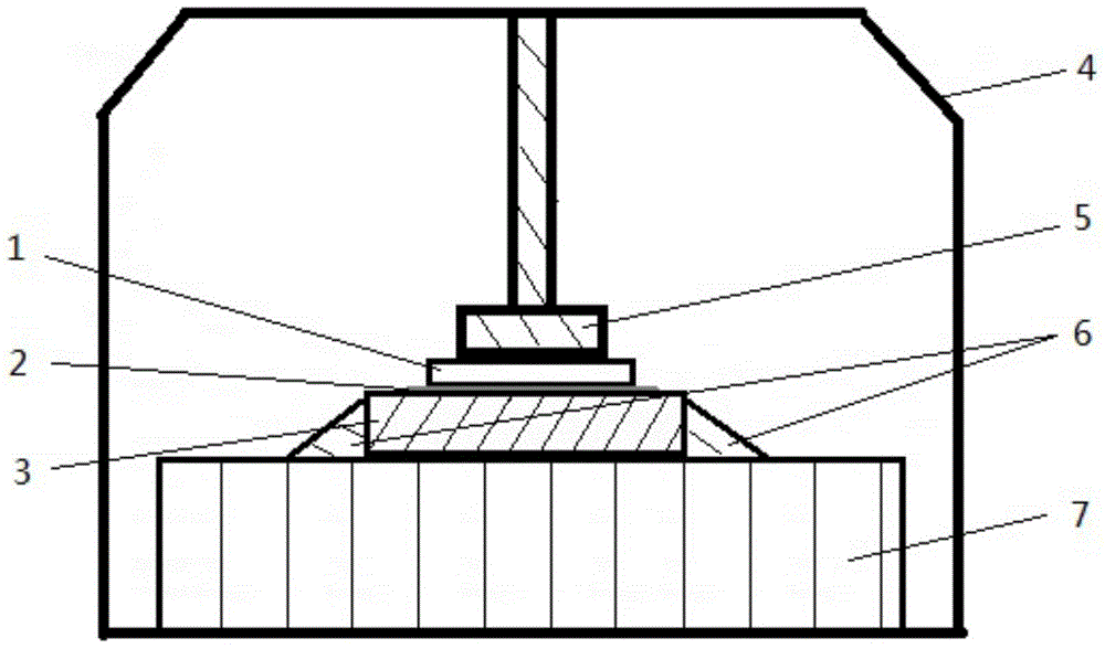 A seed crystal substrate vacuum brazing method for homoepitaxial growth of single crystal diamond