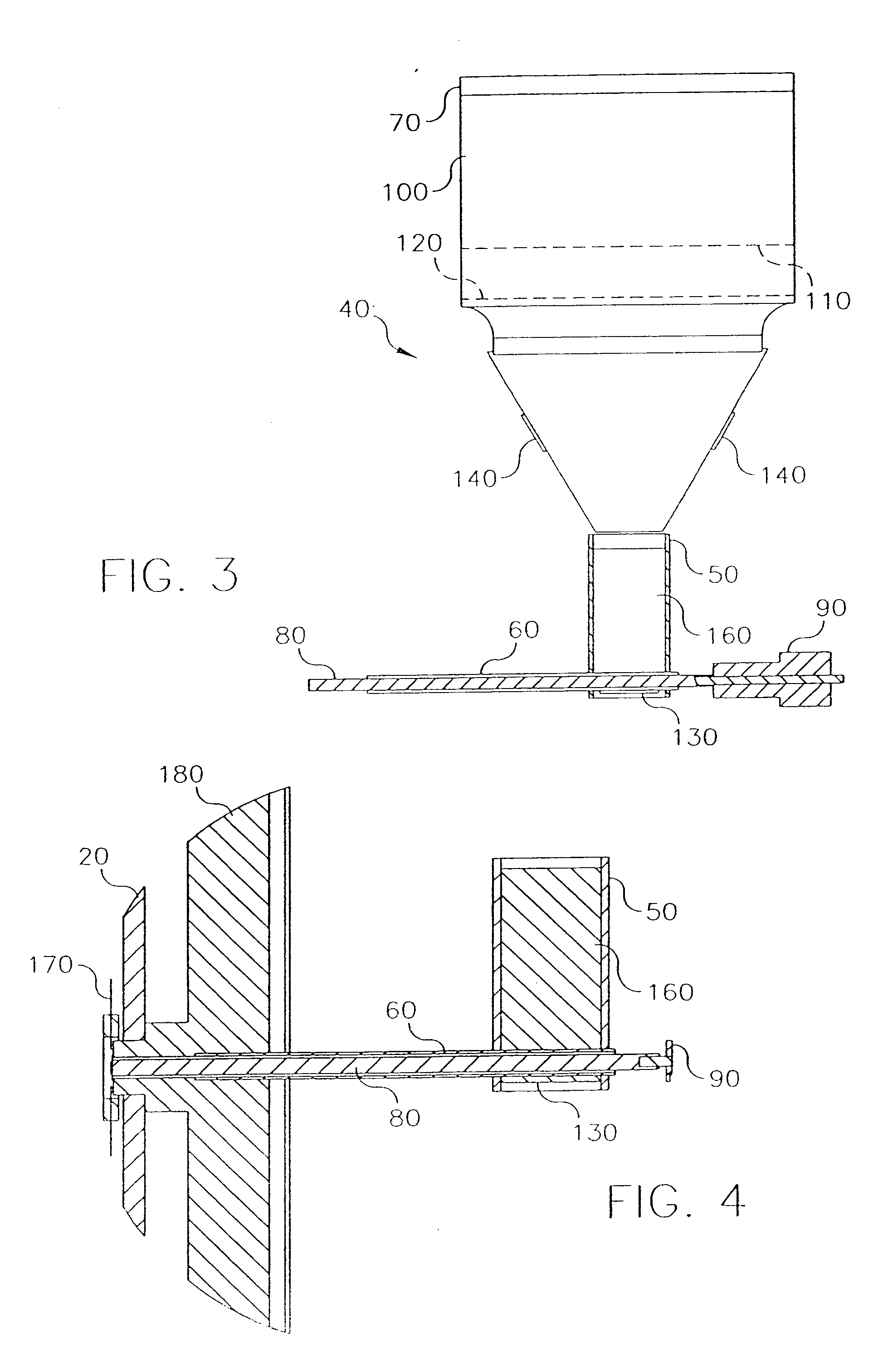 Delivering particulate material to a vaporization zone