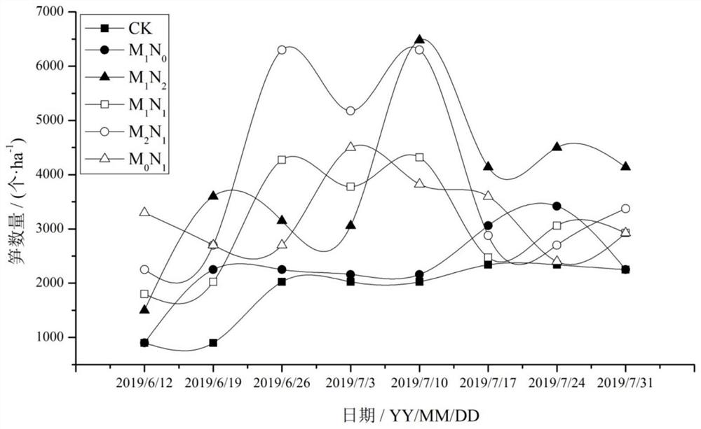 Special organic-inorganic compound fertilizer for green bamboo shoot forests and preparation method thereof