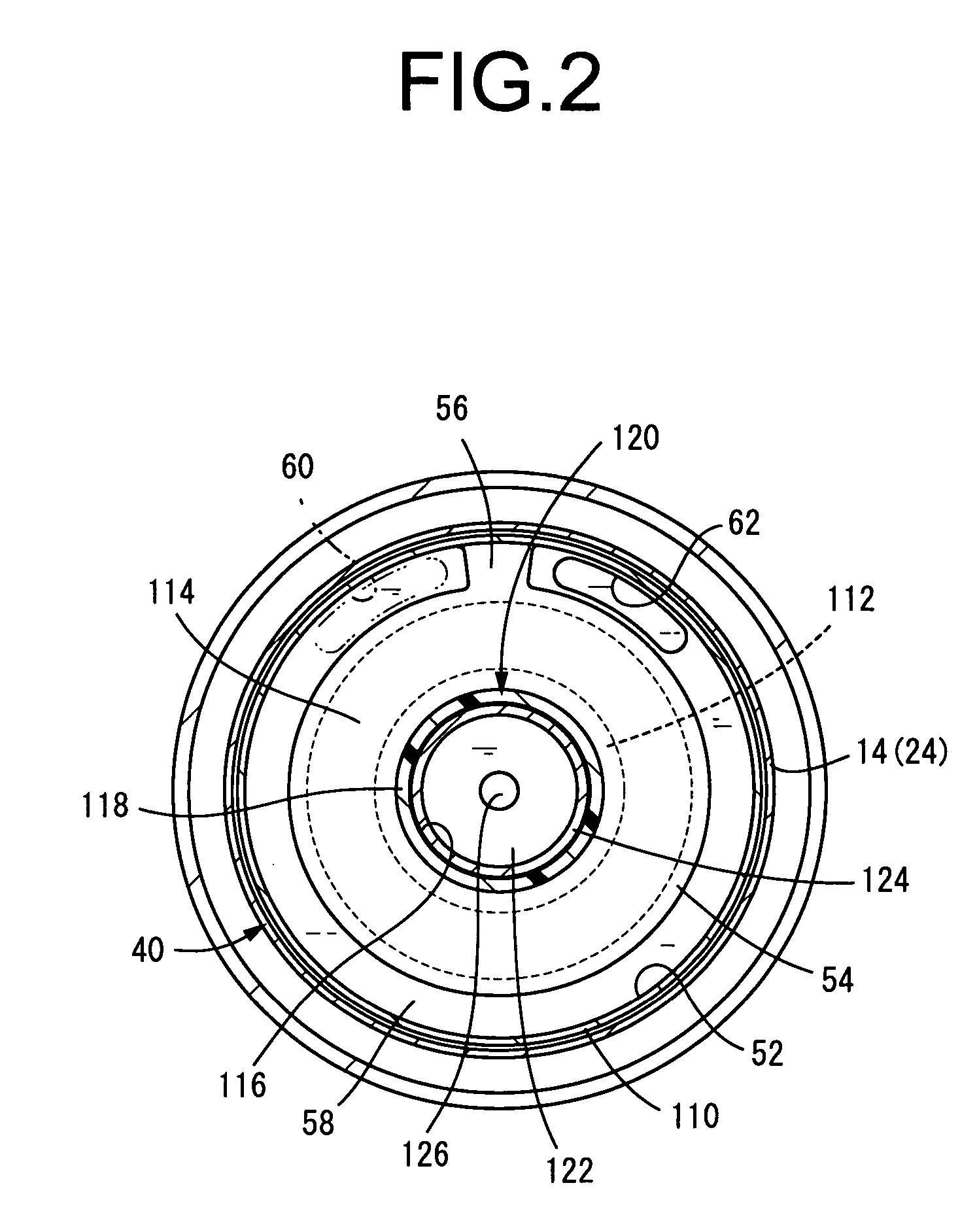 Fluid-filled active damping apparatus