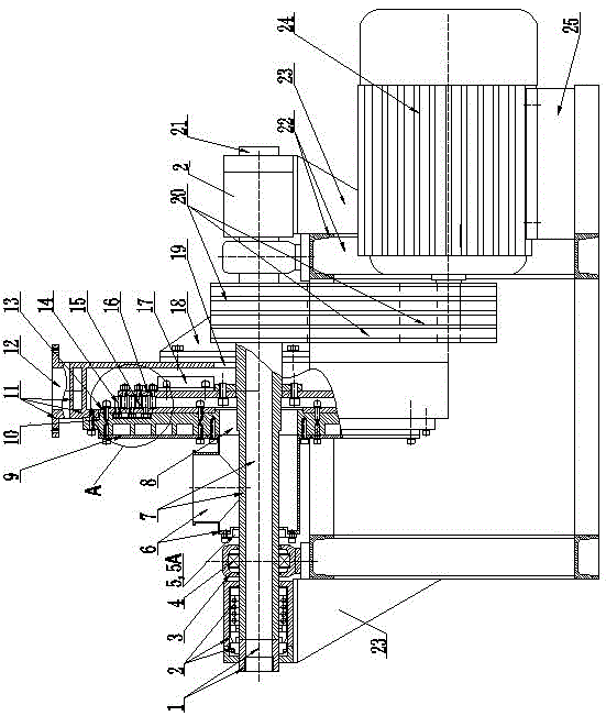 Water-cooling and wind-cooling impact crusher set