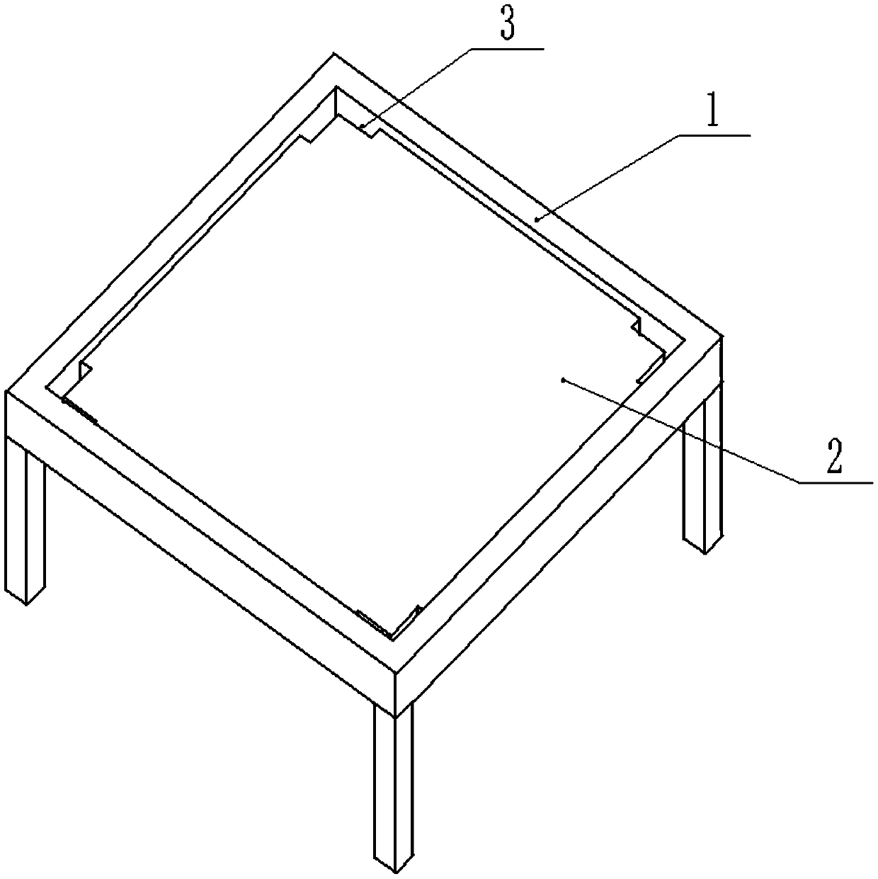 Reinforced concrete frame structure