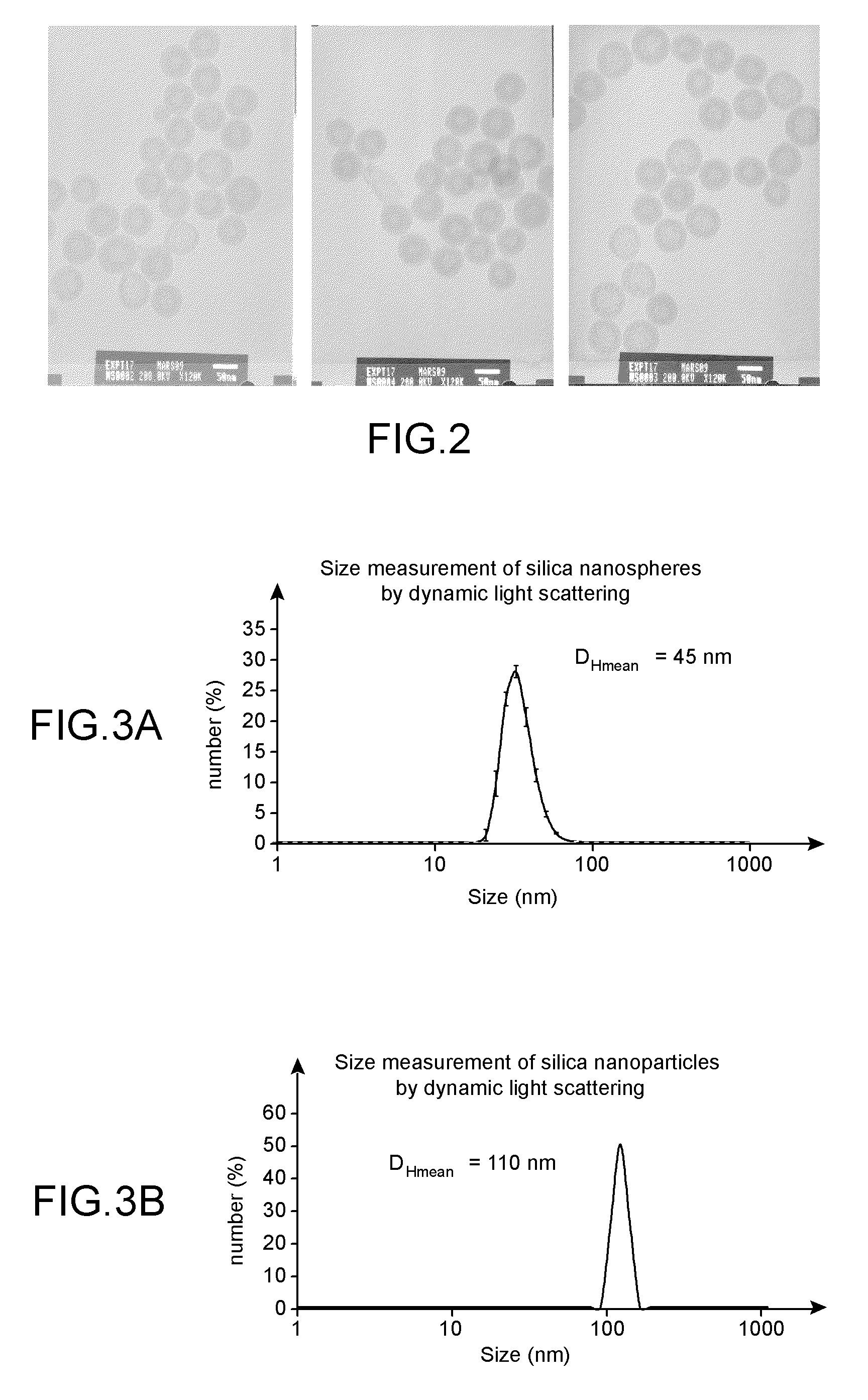 Silica particle including a molecule of interest, method for preparing same and uses thereof