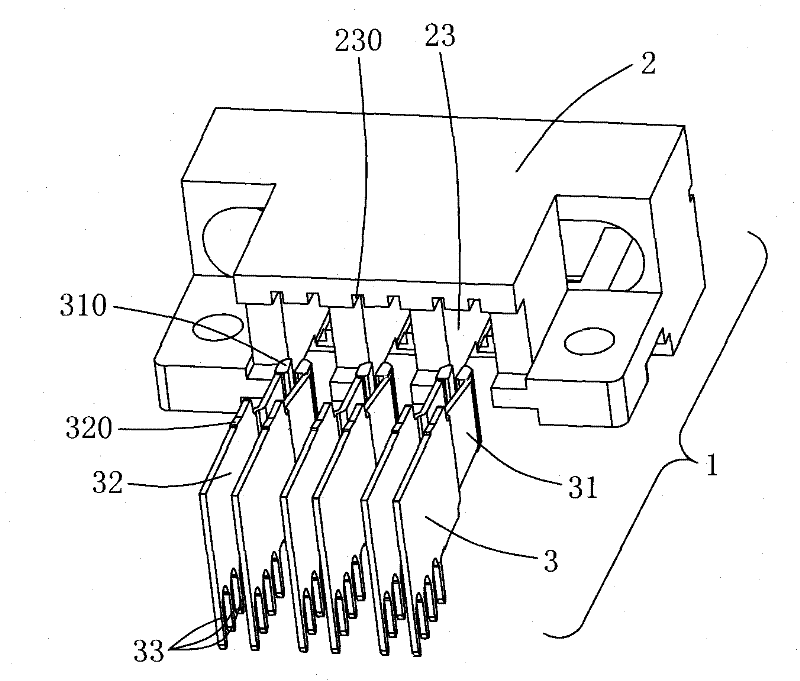 Electric connector and components thereof