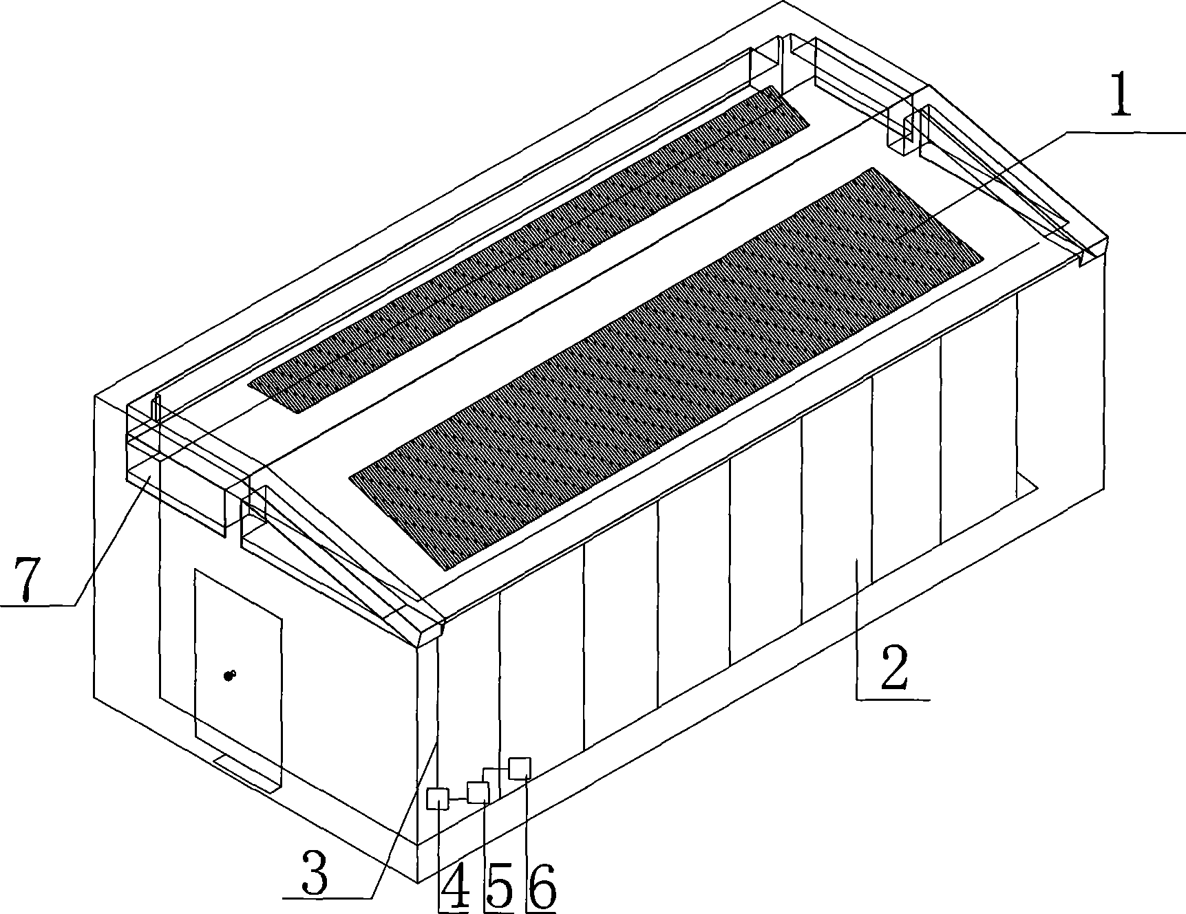 Solar sunlight house