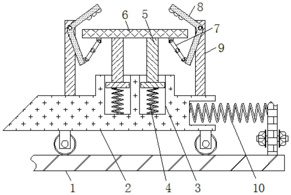 Paint spraying device capable of effectively improving paint spraying uniformity of edge of lead door