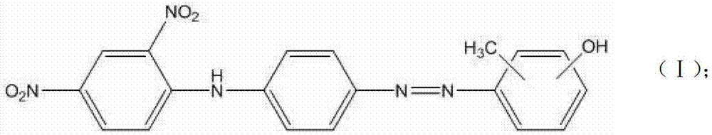 Disperse orange dye mixture