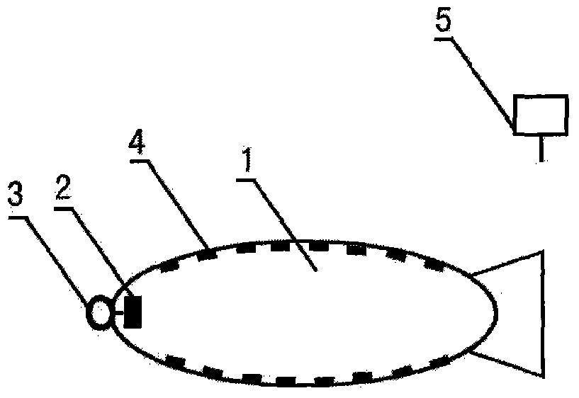 Infrared contact type electric fishing device