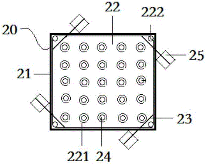 Fish-vegetable symbiotic type ecological floating bed and raising method thereof