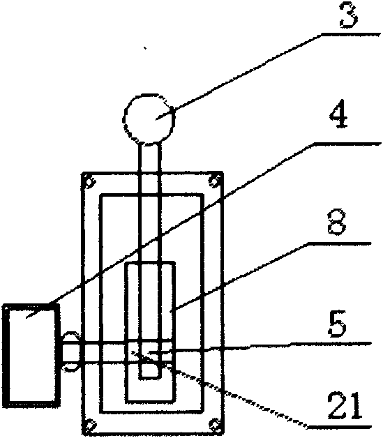 Upper incoming line electricity checking and grounding handcart