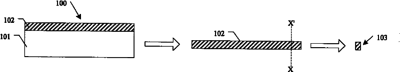 A kind of sample preparation method for transmission electron microscope observation