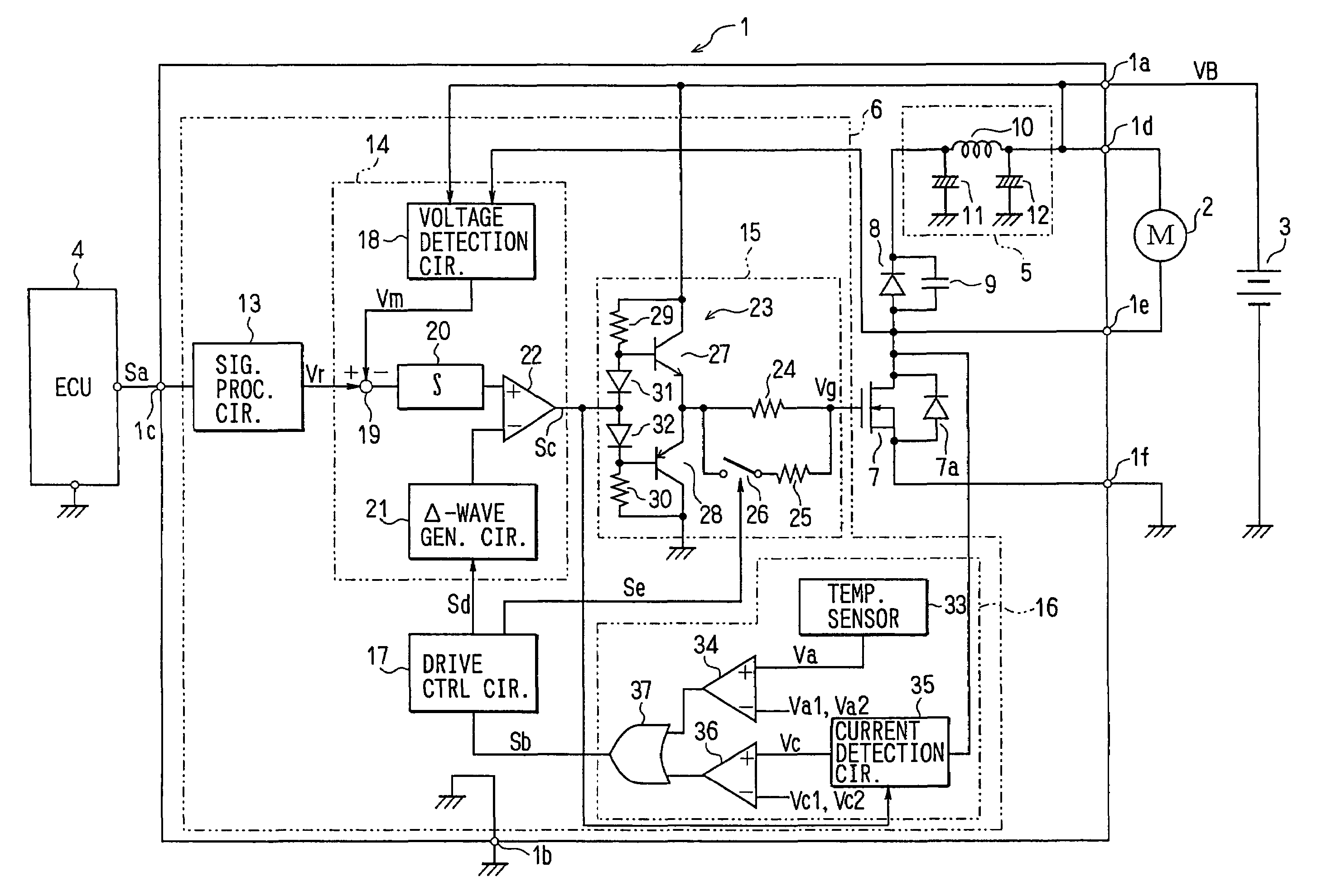 Motor driving device