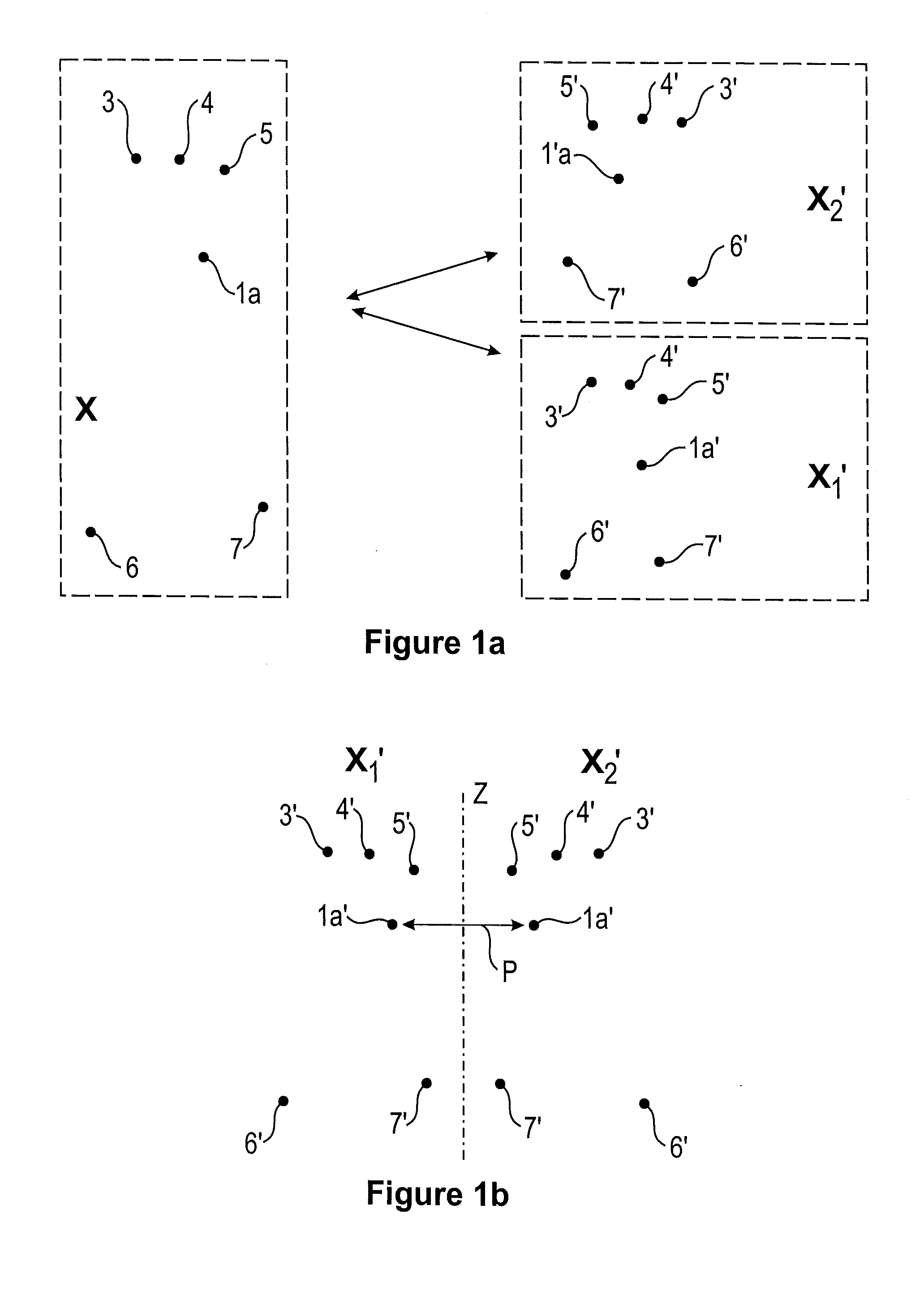 Express-registering regions of the body