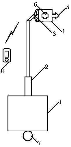 Convenient wall perforating device for building construction