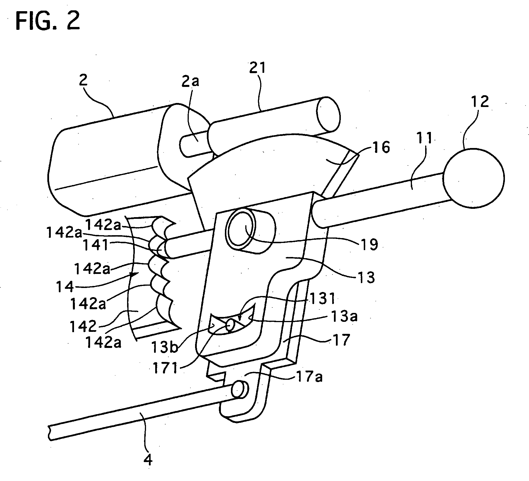 Operating position select device for automatic transmission