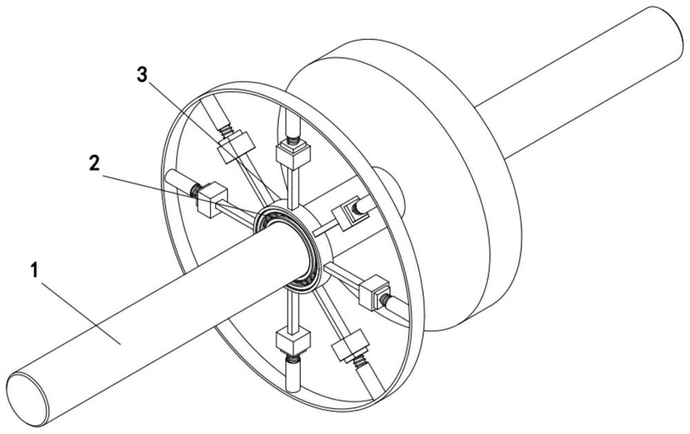 Dynamic vibration absorber for vibration reduction of rotor