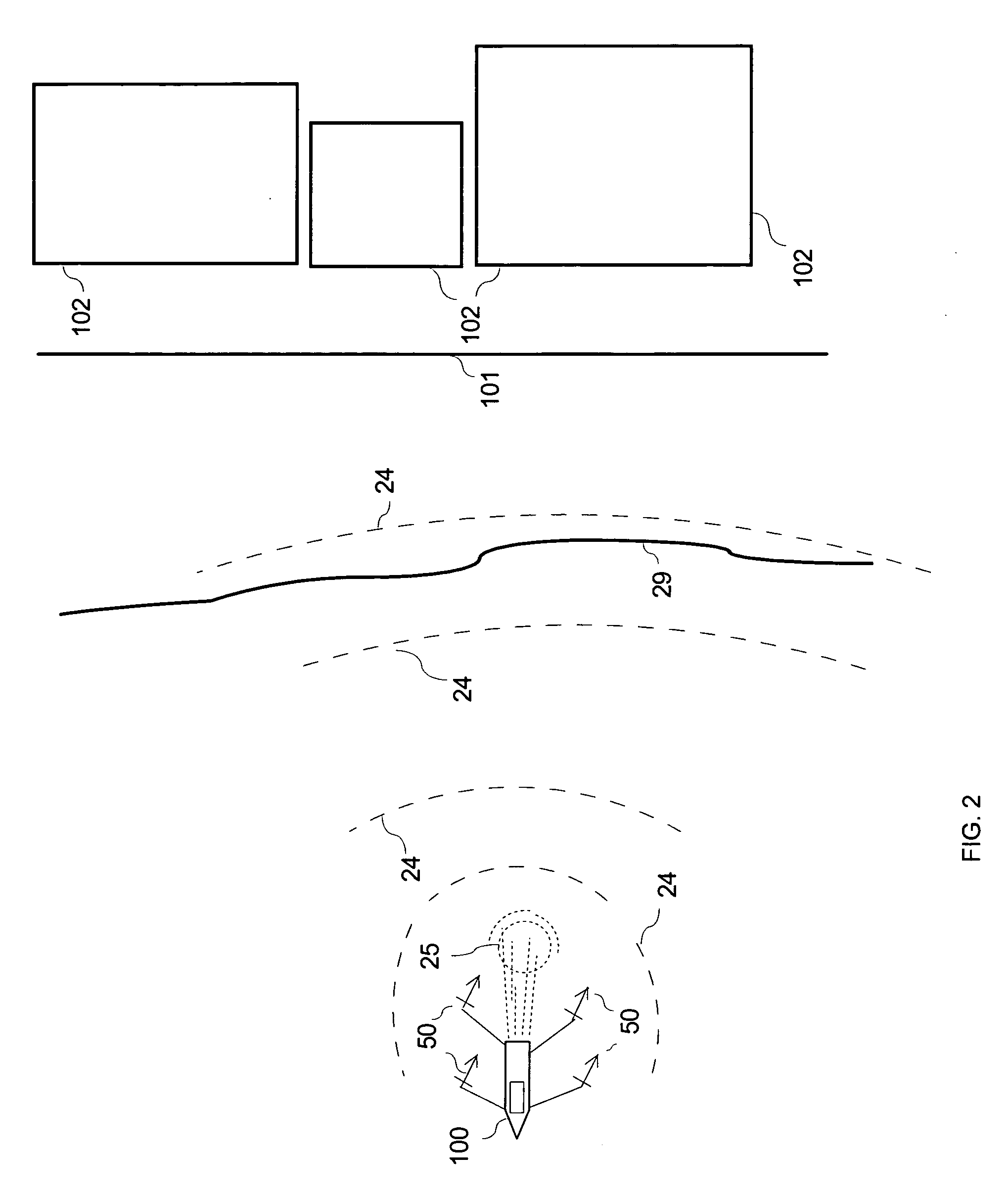 Wave generating watercraft