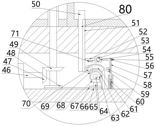 Safe teaching desk equipment capable of uniformly controlling hidden equipment