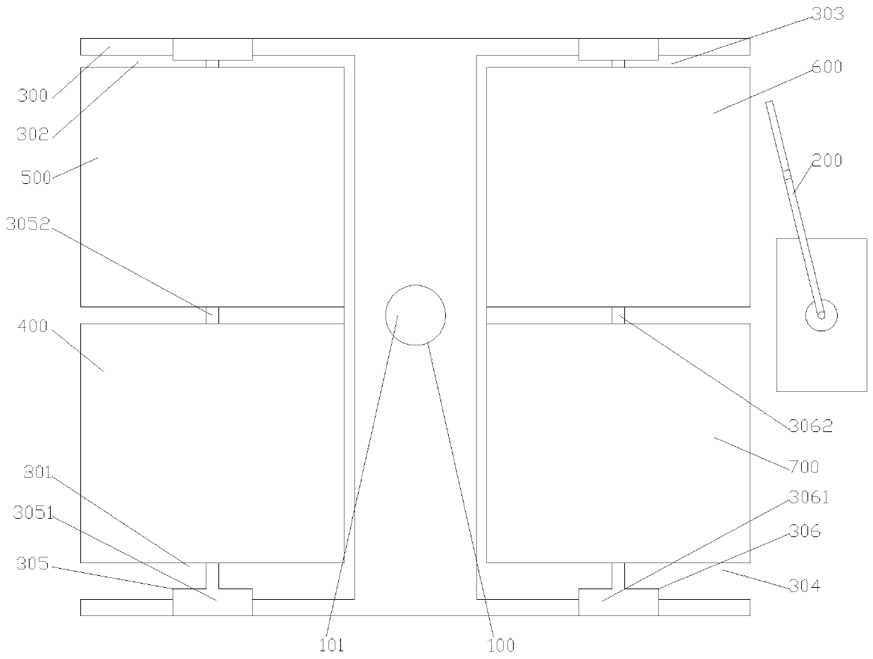 Underframe welding mechanism for seat iron frame and welding equipment