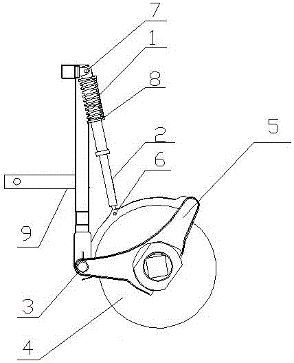 Roller brush control mechanism and method