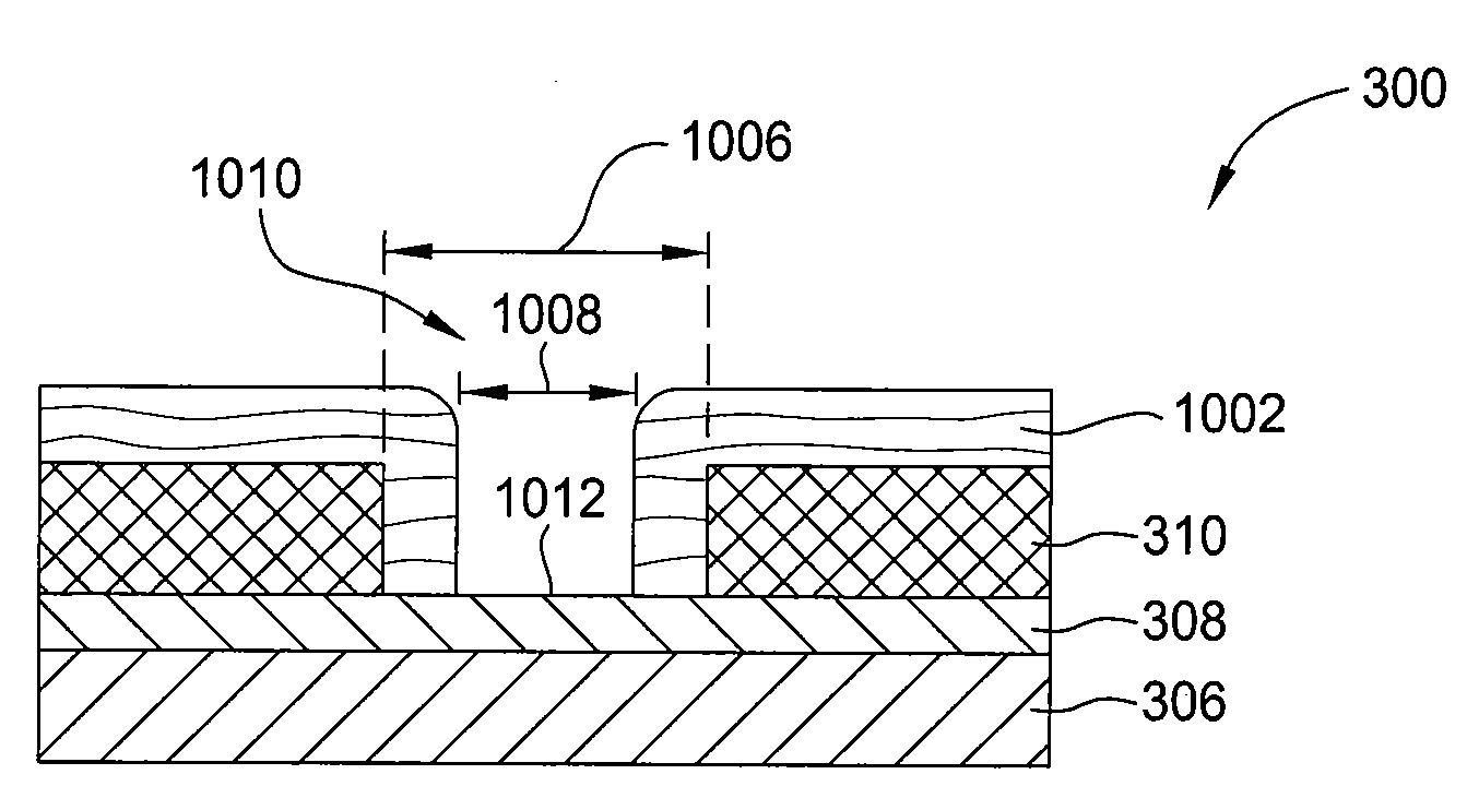 Methods of for forming ultra thin structures on a substrate