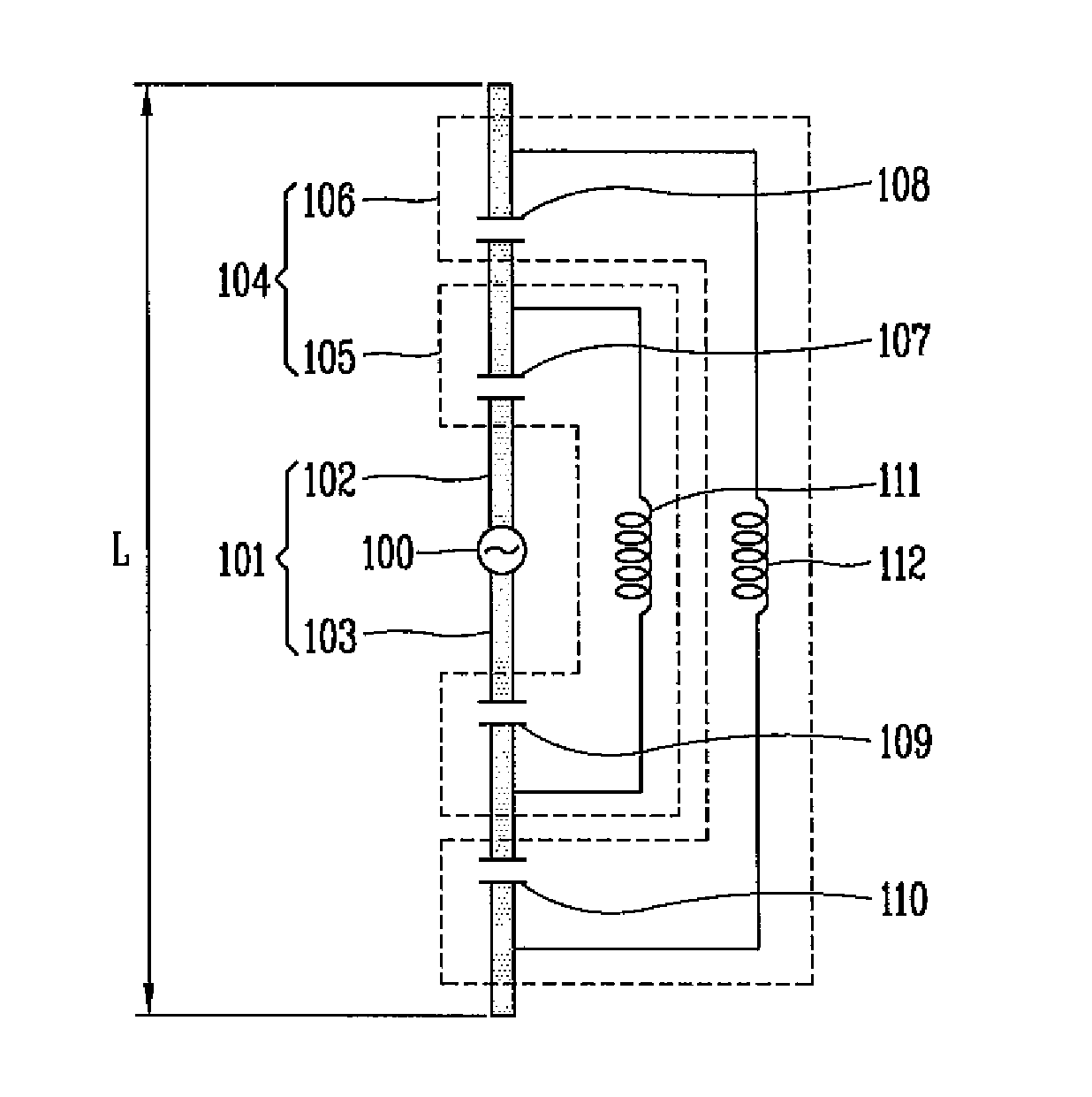 Antenna and electronic equipment having the same