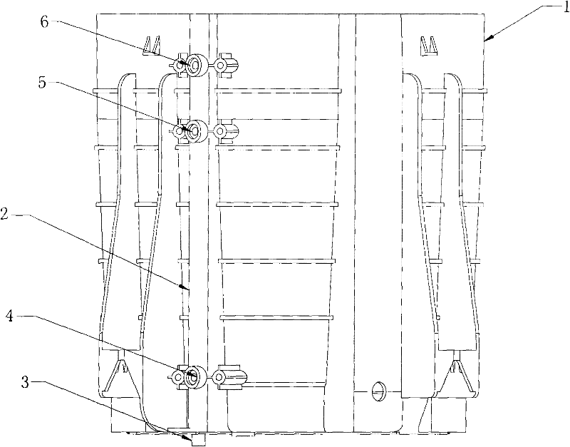 Water-level measuring device for small/mini buoyancy washing machines and application method thereof