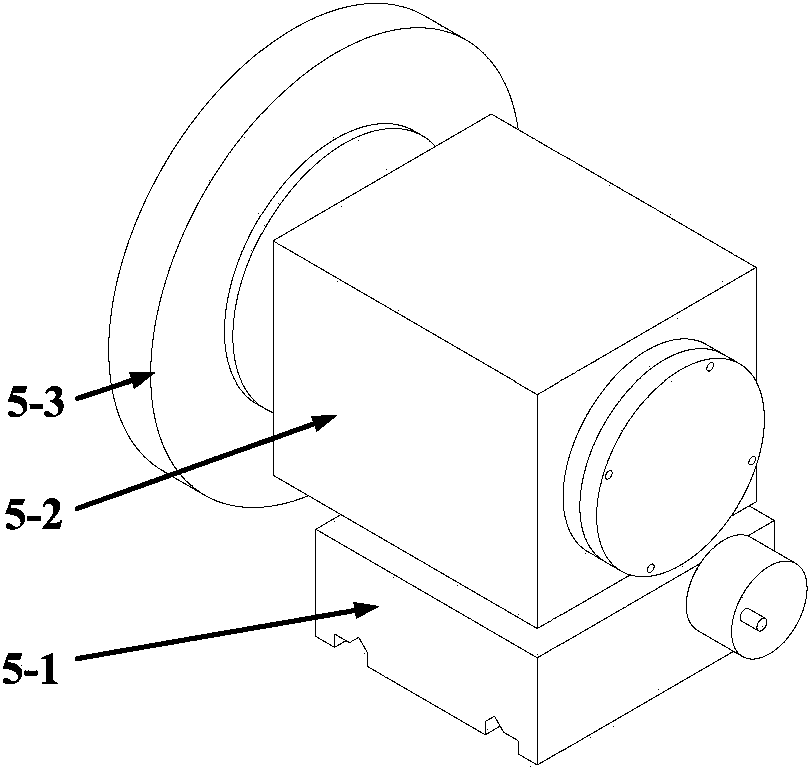 Turning, grinding and compositing machine tool for missile heat-proof sleeves