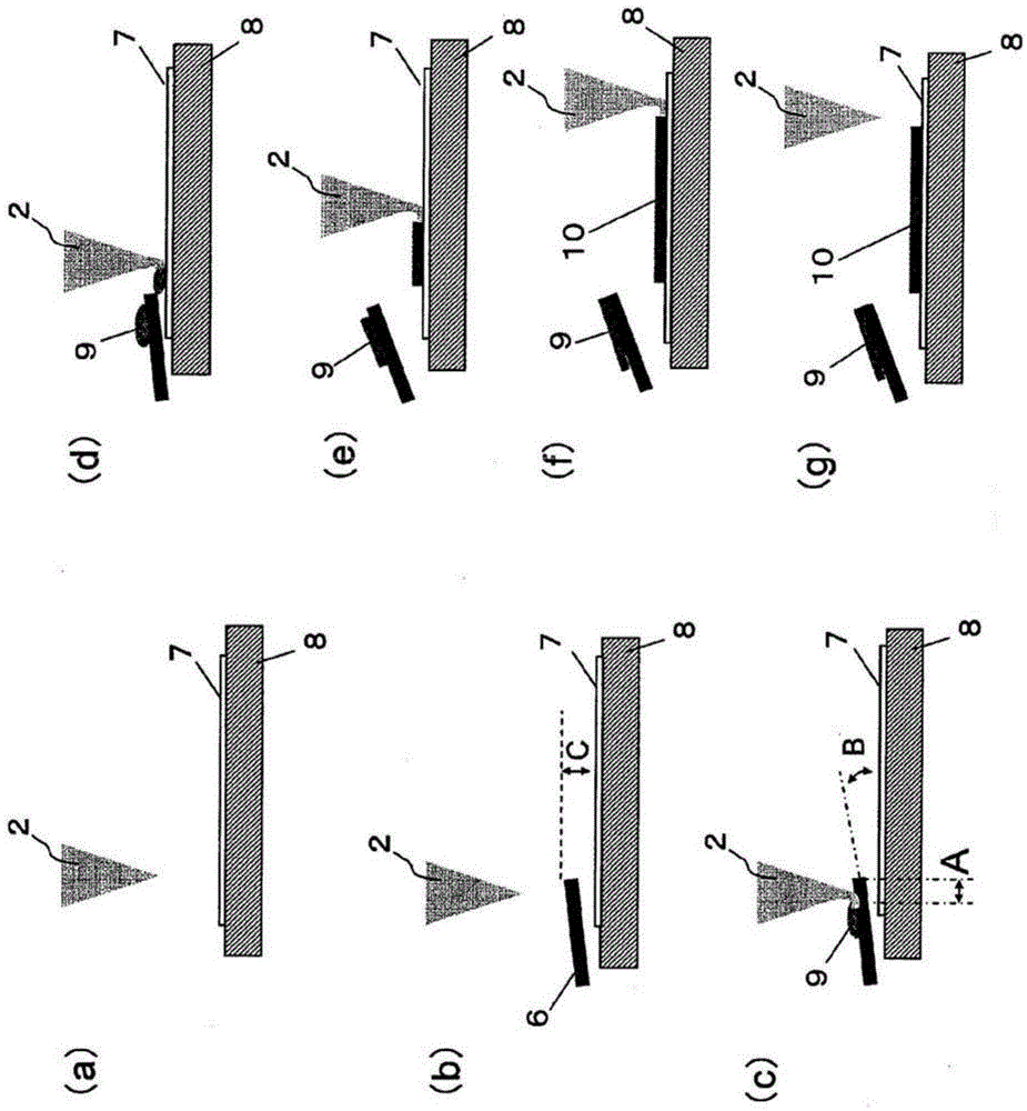 Coating device and coating method