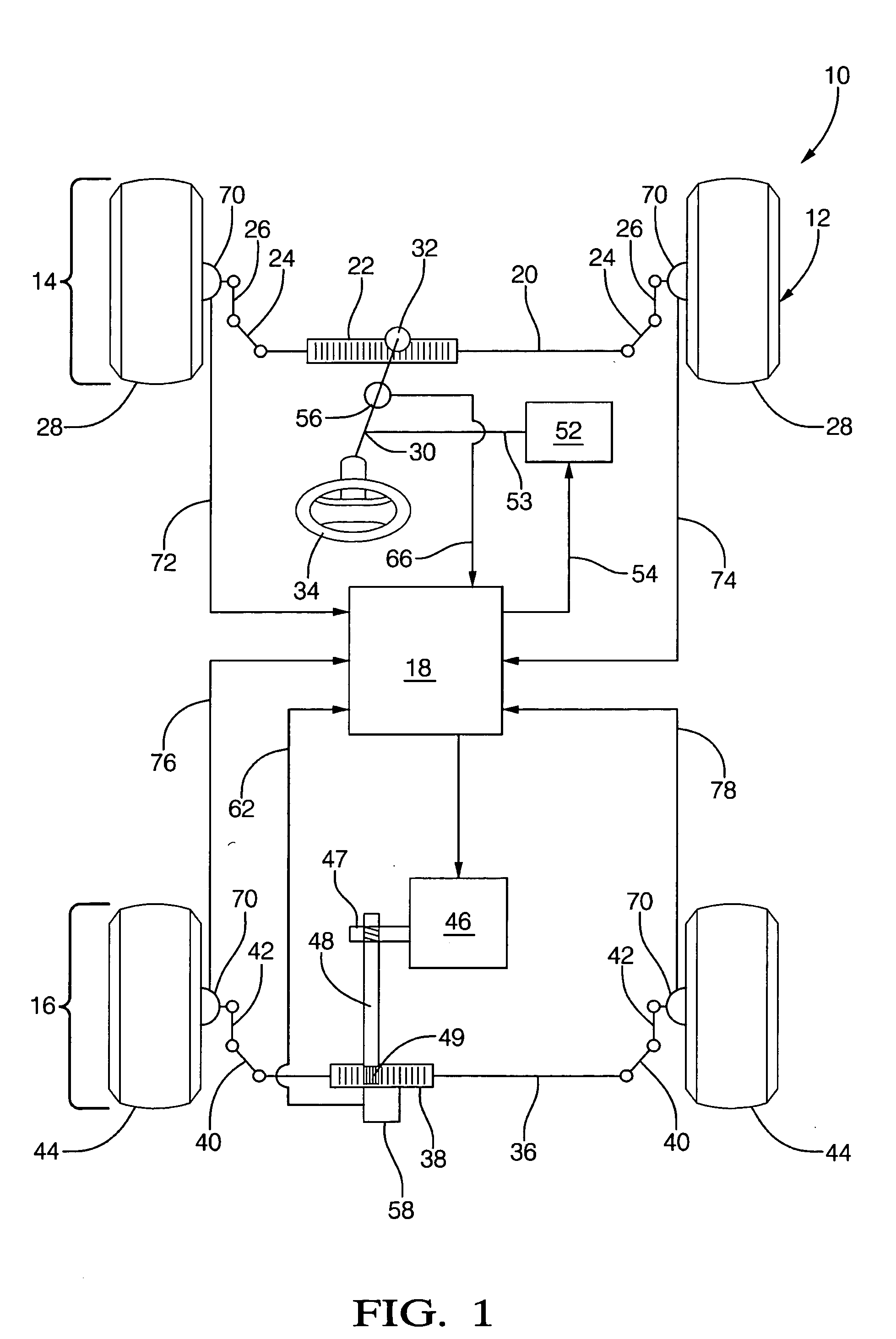 Wheel end steering sensor system