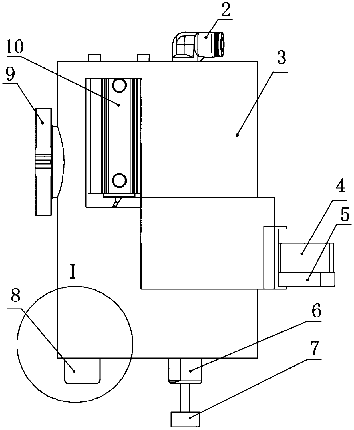 Grinding and polishing force control end execution device