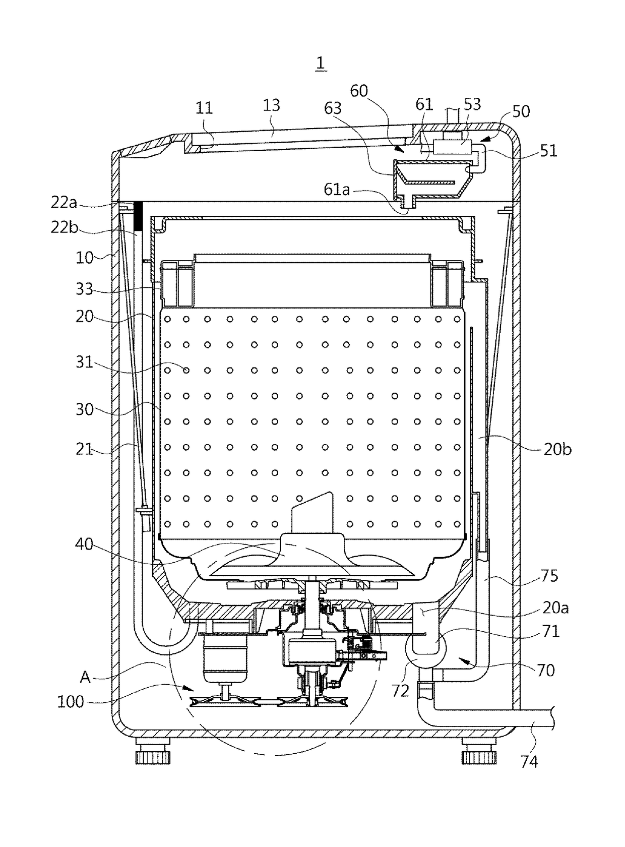 Washing apparatus and controlling method thereof