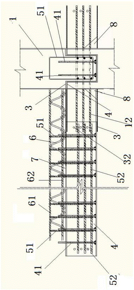 Beam-slab-column structure of green and ecologically feasible building system