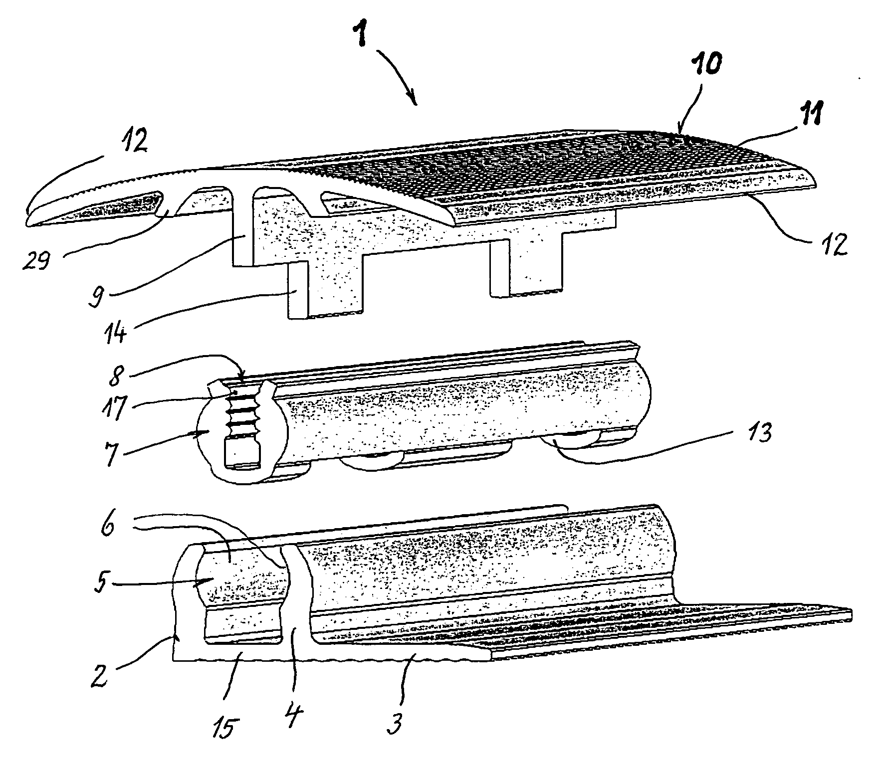 Floor strip