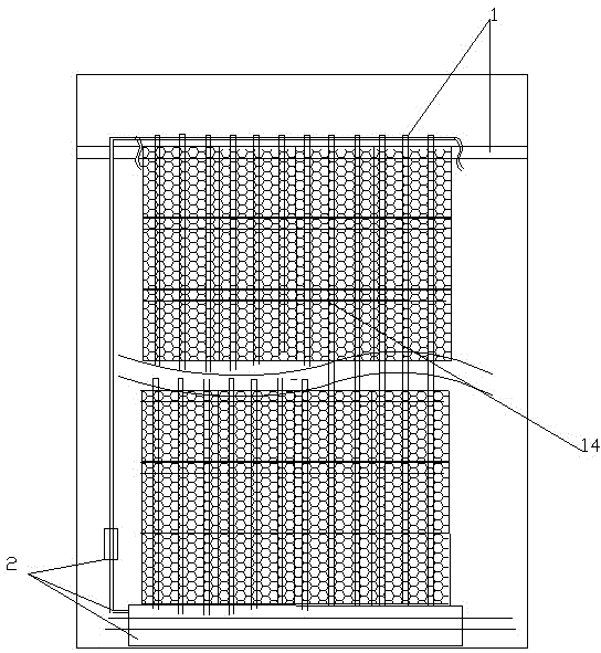 A modular landscape plant wall system that can be quickly constructed and disassembled