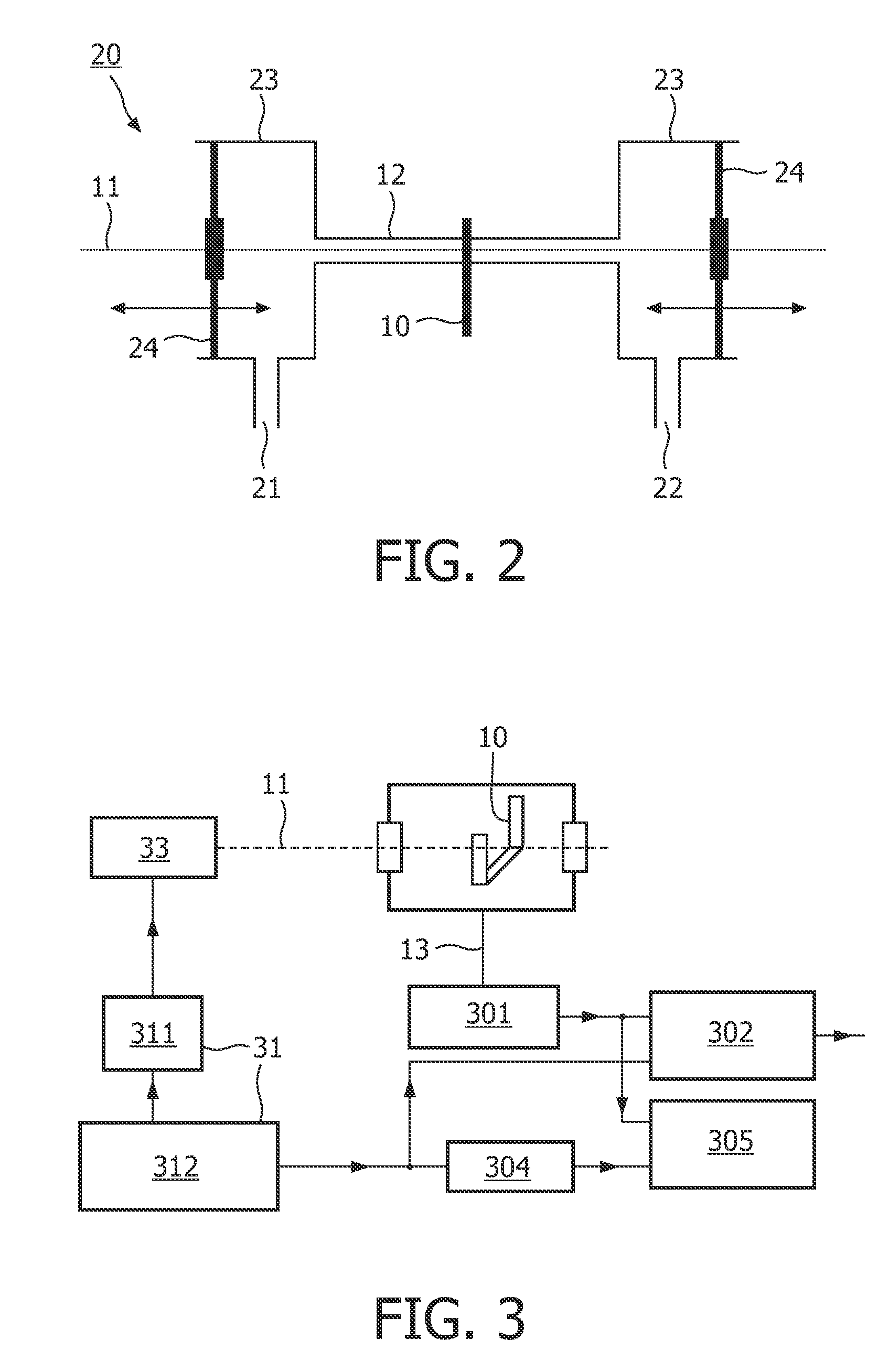 Photo acoustic sample detector with background compensation