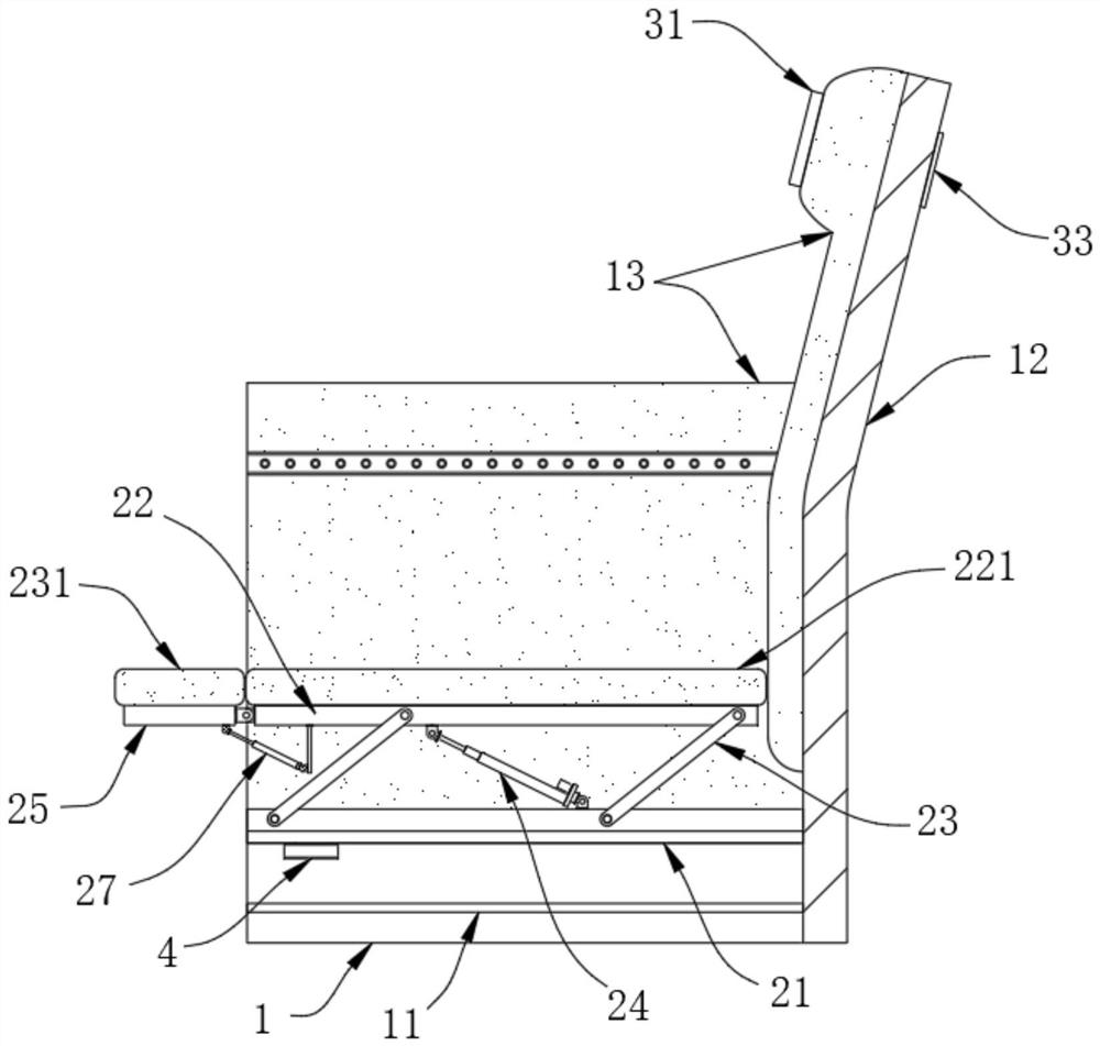 Smart home sofa suitable for old people