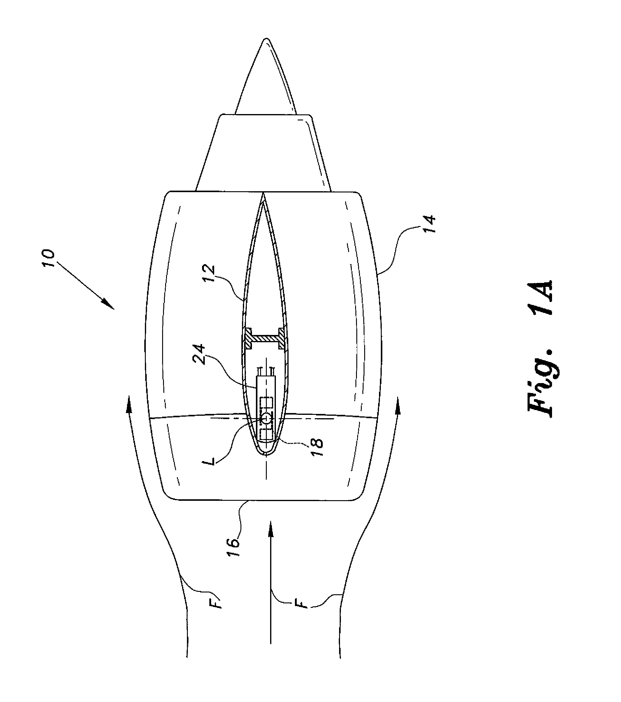 Adjustable angle inlet for turbojet engines