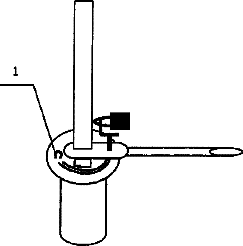 Process for repairing mouth fracture of substation isolating-switch locking pins