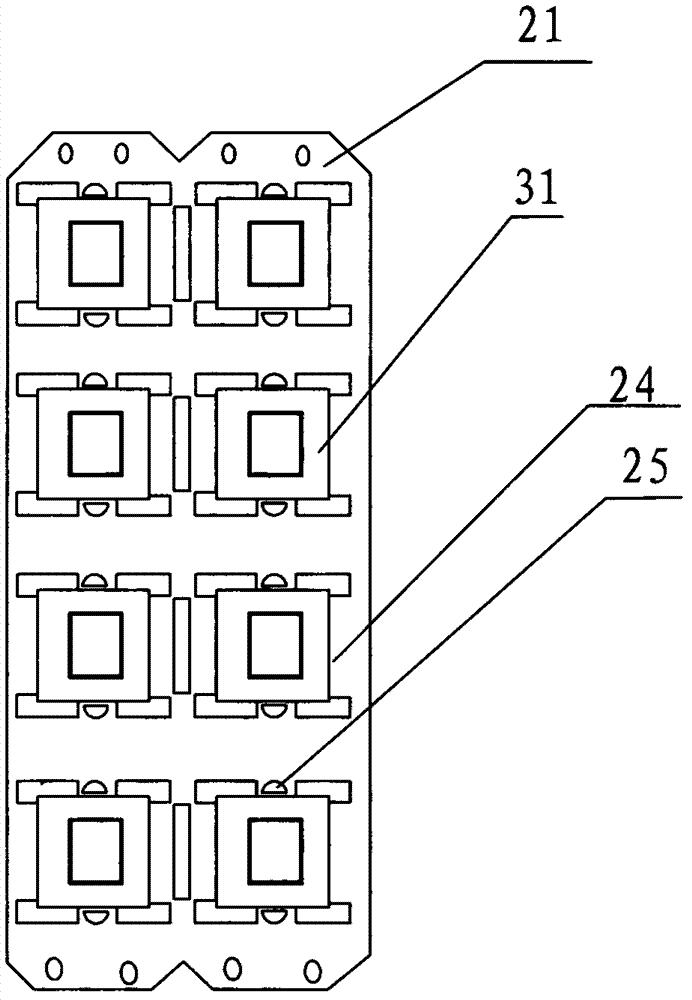 LED support