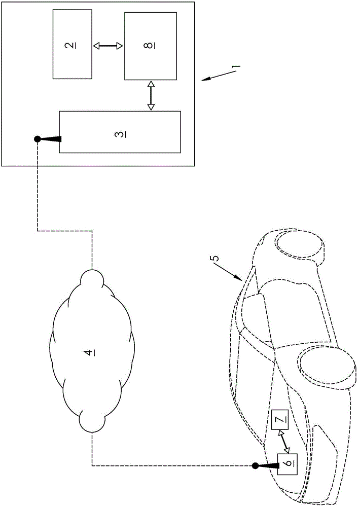 Virtual communication interface for motor vehicle diagnosis