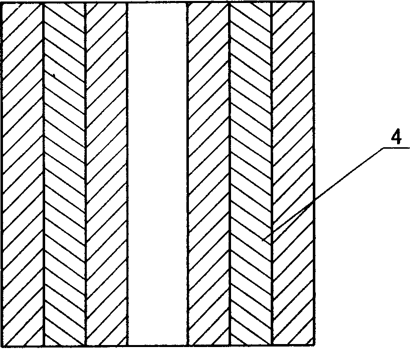 Process for preparing gradient porous ceramic filter element